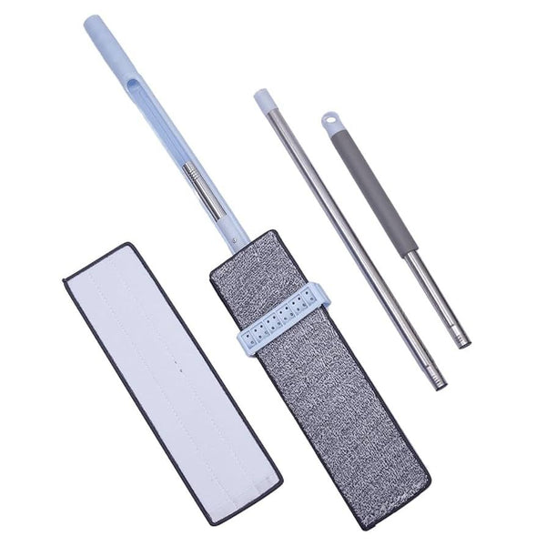 360 Degree rotation flat mop floor cleaning microfiber squeeze mop