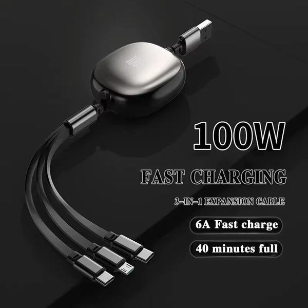 JTP 3 IN 1 RETRACTABLE DATA CABLE